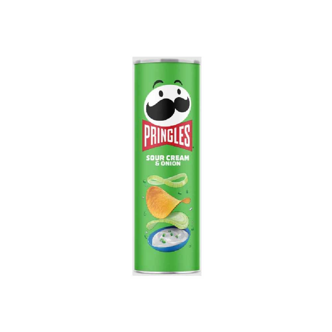 PRINGLES SOUR CREAM & ONION 158G